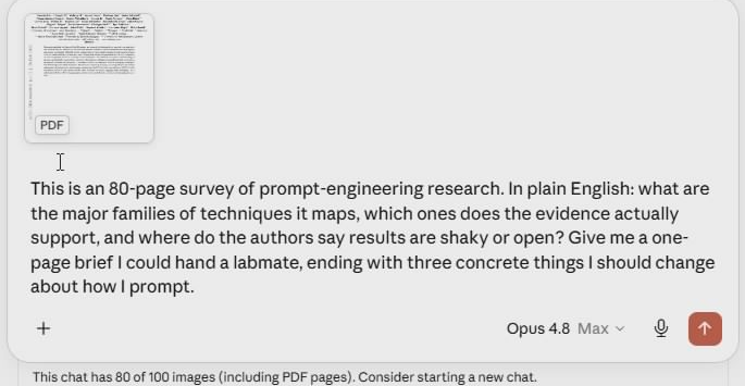 The survey attached in Chat